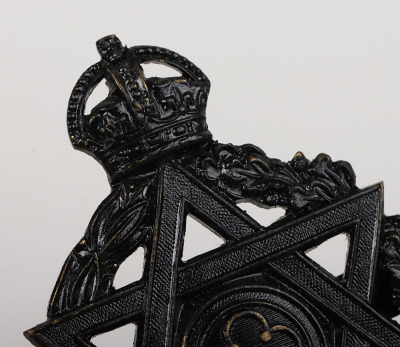 Royal Army Chaplain Department (Jewish) Cap Badge and Collar Badge by J R Gaunt - 5