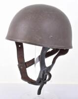 1943 Dated Leather Strapped Airborne Forces Combat Helmet