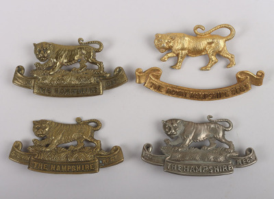 Hampshire Regiment Band Pouch Badges