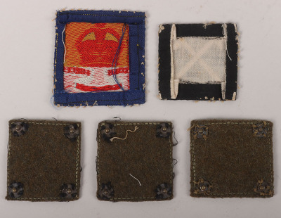 British 25th Independent Infantry Brigade Cloth Formation Signs - 2