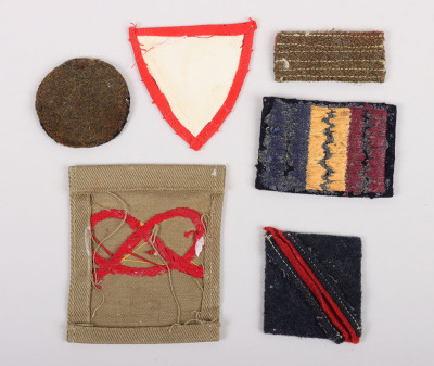 Grouping of British Cloth Formation Signs - 2
