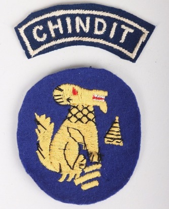 WW2 British Chindits Cloth Insignia