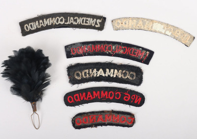 British Commando Cloth Shoulder Titles - 2