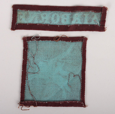 WW2 British Airborne Cloth Insignia Group - 2