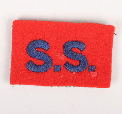 WW2 Royal Engineers Special Service Companies (Commando) Cloth Formation Sign