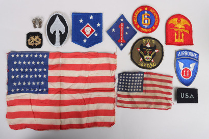 Grouping of American Military Patches