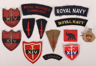 Grouping of Cloth Insignia