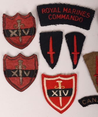 Grouping of Cloth Insignia - 5