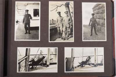 Impressive WW1 British Photograph Album and Diary Grouping Compiled by an Officer in the Middlesex Regiment on the Western Front, Mesopotamia and Palestine - 6