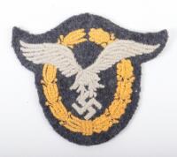 Luftwaffe Pilot Observers Cloth Qualification Badge