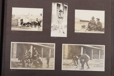 Impressive WW1 British Photograph Album and Diary Grouping Compiled by an Officer in the Middlesex Regiment on the Western Front, Mesopotamia and Palestine - 7