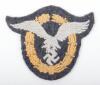 Luftwaffe Pilot Observers Cloth Qualification Badge - 2