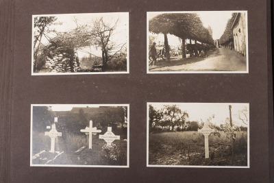 Impressive WW1 British Photograph Album and Diary Grouping Compiled by an Officer in the Middlesex Regiment on the Western Front, Mesopotamia and Palestine - 18