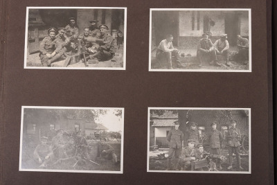 Impressive WW1 British Photograph Album and Diary Grouping Compiled by an Officer in the Middlesex Regiment on the Western Front, Mesopotamia and Palestine - 21