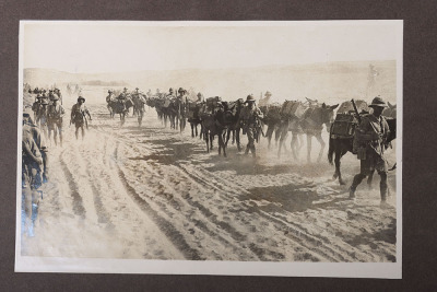 Impressive WW1 British Photograph Album and Diary Grouping Compiled by an Officer in the Middlesex Regiment on the Western Front, Mesopotamia and Palestine - 26