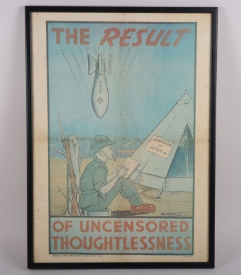 WW2 British Information Poster - 2