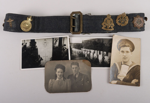 Photographs of Sergeant Stephen Burns, 617 Squadron, RAF, Part of the ...