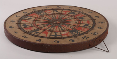 Rare WW2 British ARP Blitzkrieg Bombardment Dart Board - 6