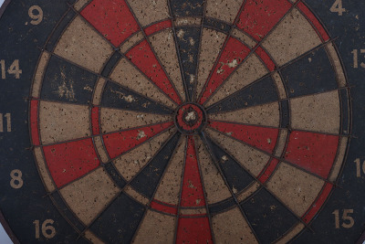 Rare WW2 British ARP Blitzkrieg Bombardment Dart Board - 8