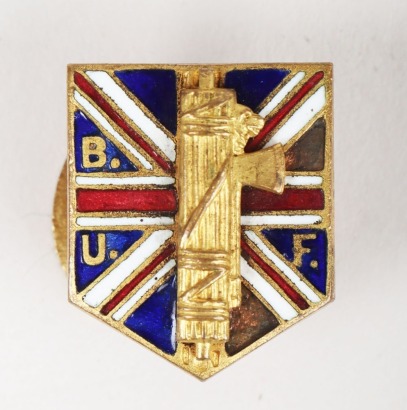 British Union of Fascists (B.U.F) Members Lapel Badge