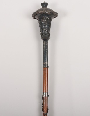 Victorian 3rd Volunteer Battalion Hampshire Regiment Drum Majors Marching Parade Mace - 2