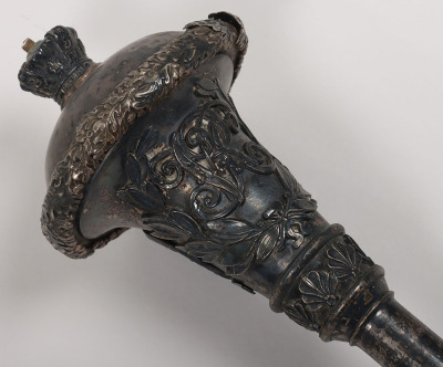 Victorian 3rd Volunteer Battalion Hampshire Regiment Drum Majors Marching Parade Mace - 3