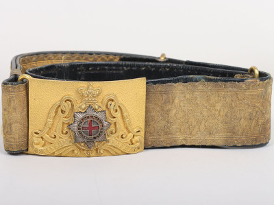Victorian Life Guards Officers Waist Belt