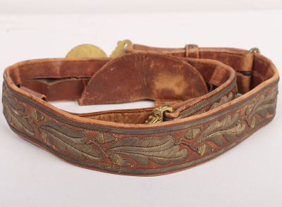 Victorian Officers Waist Belt - 3