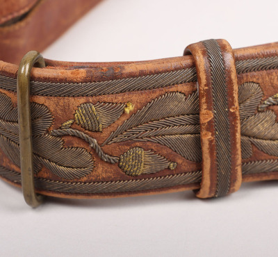 Victorian Officers Waist Belt - 7