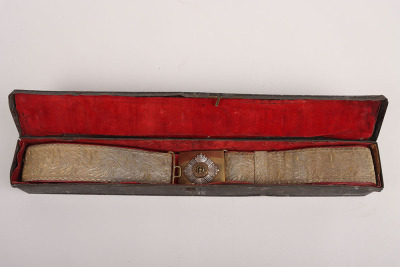 Royal Scots Officers Full Dress Waist Belt