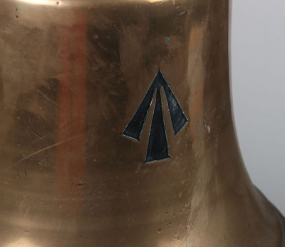 H M Submarine L.53 Brass Ships Bell - 4