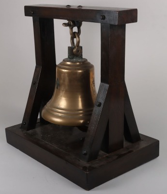 H M Submarine L.53 Brass Ships Bell - 5