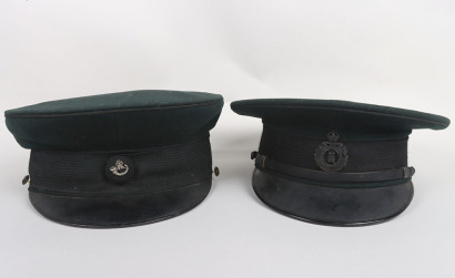 Isle of Wight Rifles Officers Full Dress Peaked Cap