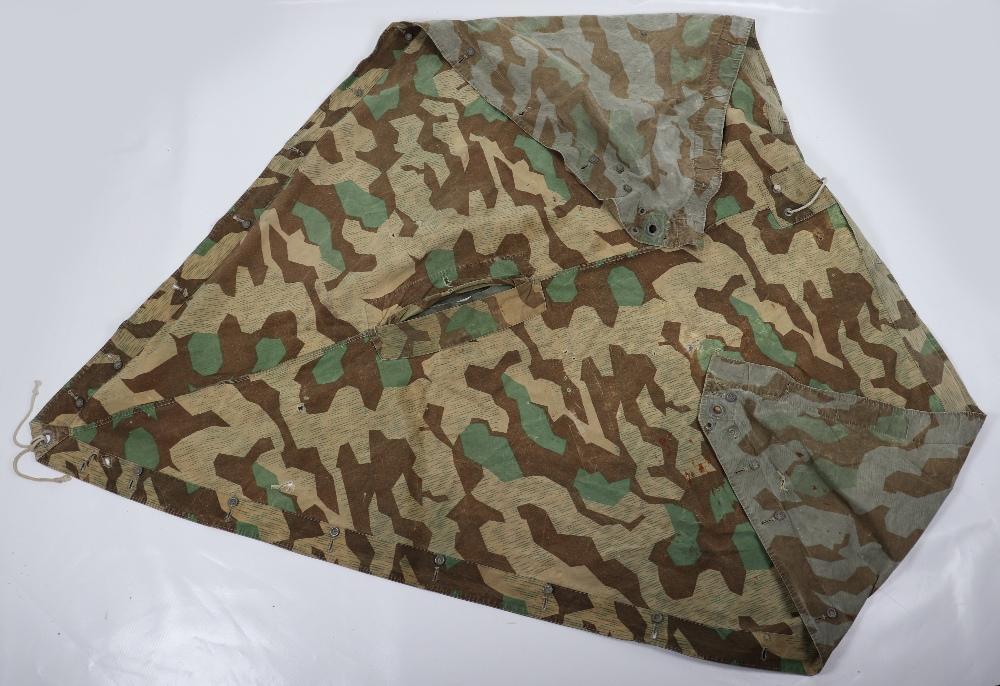 Splinter Pattern Ww2 WW2 German Splinter Pattern Camouflaged Zeltbahn