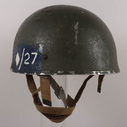 WW2 British 1944 Dated Airborne Forces / Paratroopers Steel Combat Helmet