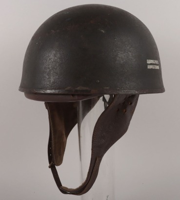 1944 Dated British Dispatch Riders Steel Helmet