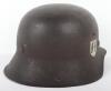 German Waffen-SS M-42 Steel Combat Helmet - 2