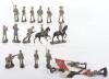 Selection of Third Reich Elastolin Toy Soldiers - 2