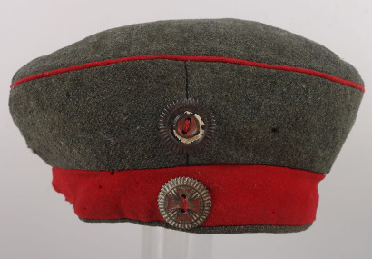 Scarce WW1 Imperial German Lubeck / Hamburg Enlisted Ranks Field Cap Feldmutze / Kratzchen