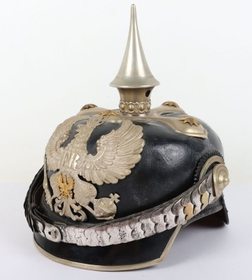 Imperial German Prussian Paymasters Officers Pickelhaube - 4