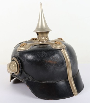 Imperial German Prussian Paymasters Officers Pickelhaube - 7