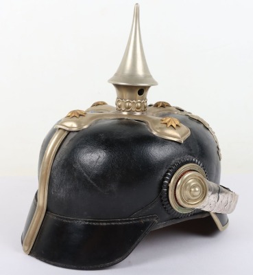 Imperial German Prussian Paymasters Officers Pickelhaube - 8