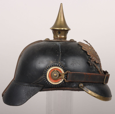 Imperial German Prussian Other Ranks Pickelhaube - 2