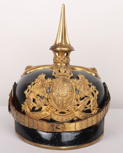 Imperial German Bavarian Officers Pickelhaube