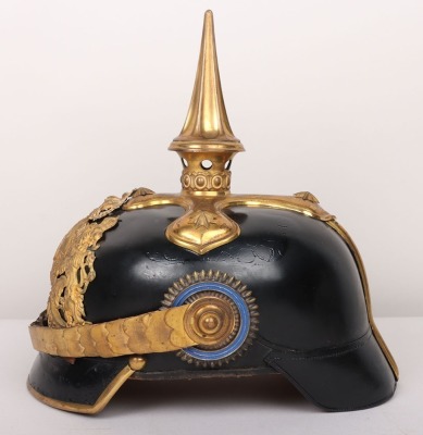 Imperial German Bavarian Officers Pickelhaube - 4