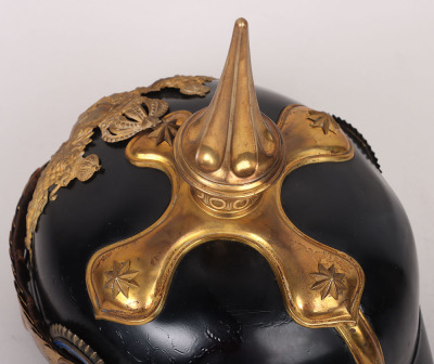 Imperial German Bavarian Officers Pickelhaube - 9