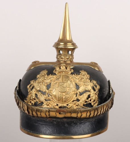 Imperial German Bavarian Officers Pickelhaube