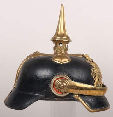 Imperial German Bavarian Officers Pickelhaube - 2