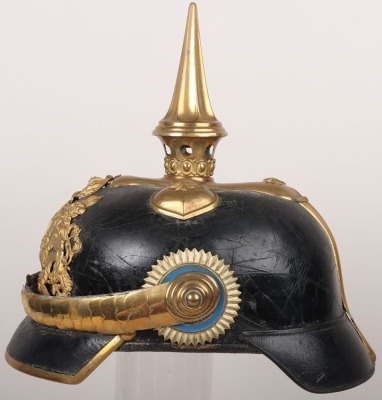 Imperial German Bavarian Officers Pickelhaube - 4