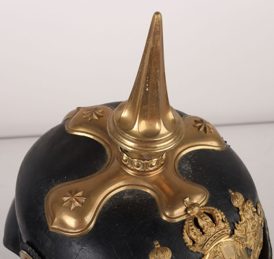 Imperial German Bavarian Officers Pickelhaube - 9